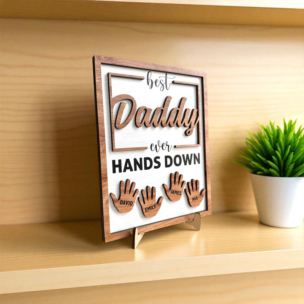 Personalised Dad Frame Keepsake