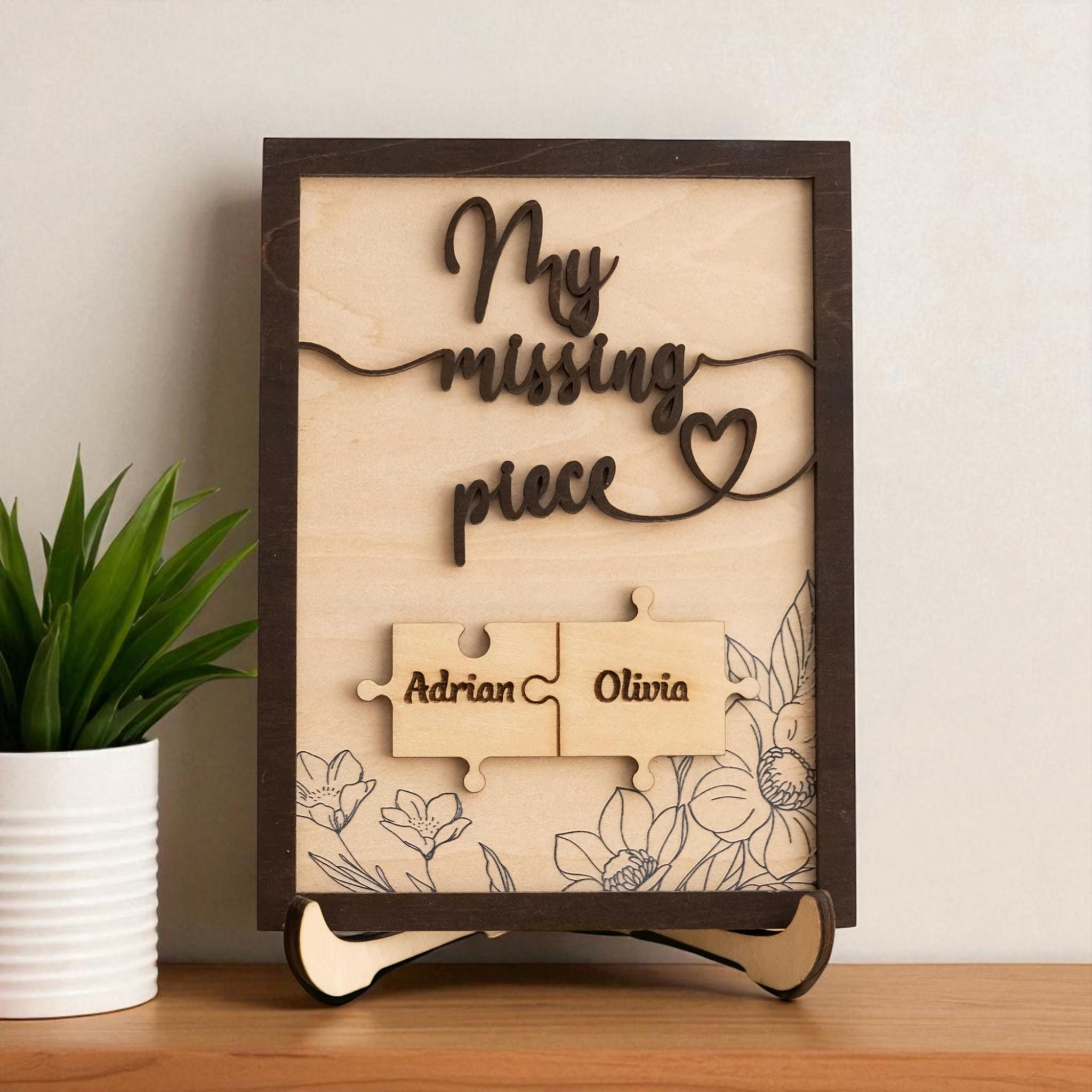 Personalised My Missing Piece Puzzle