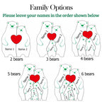 Bear Family Puzzle – Personalized Wooden Keepsake