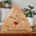 Personalised Wolf Family Puzzle