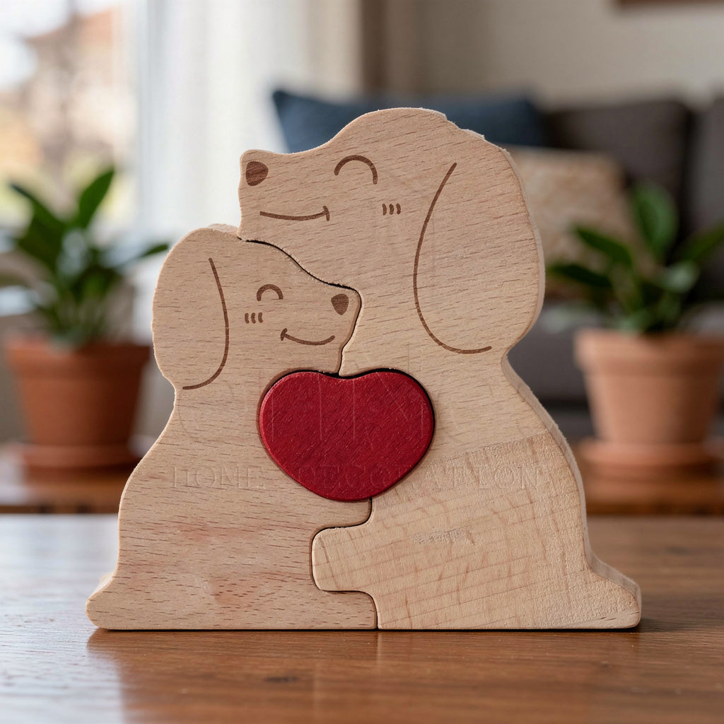 Personalised Dog Family Puzzle