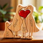 Personalised Duck Family Puzzle