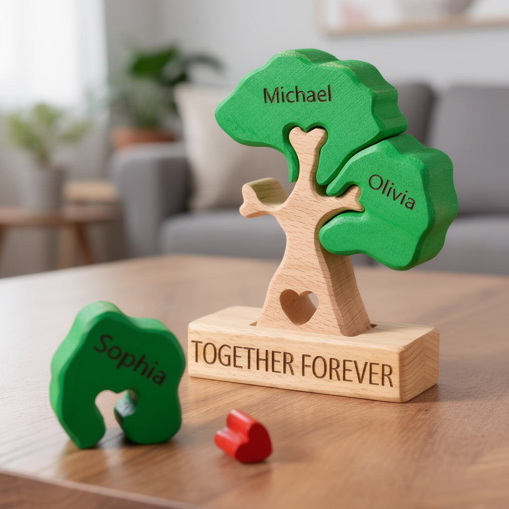 Personalised Tree Family Puzzle