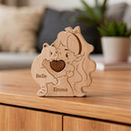 Personalised Cat And Children Puzzle