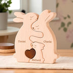 Personalised Bunny Family Puzzle
