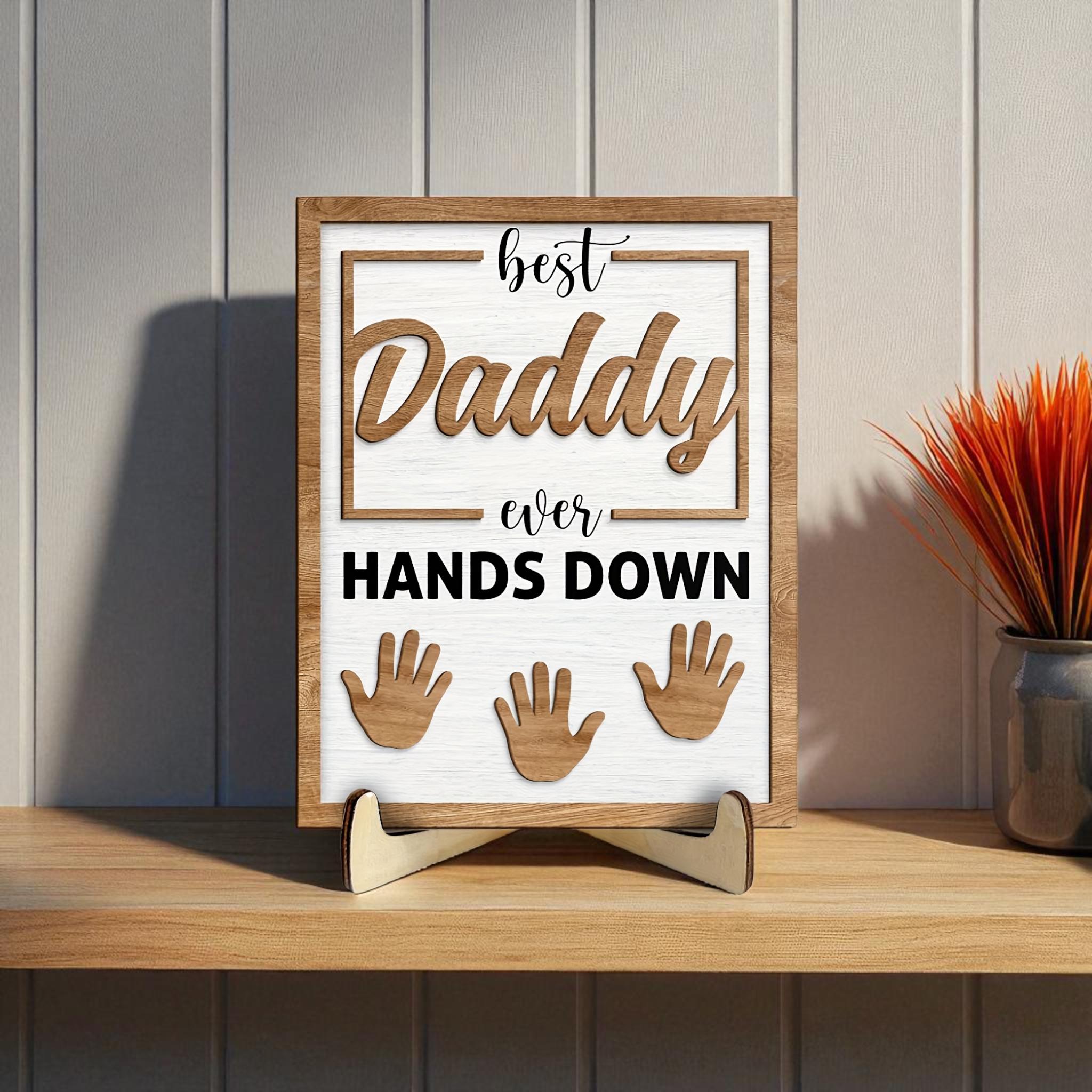 Personalised Dad Frame Keepsake