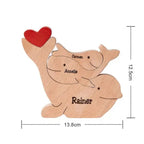Personalised Delphine Family Puzzle