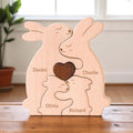 Personalised Bunny Family Puzzle