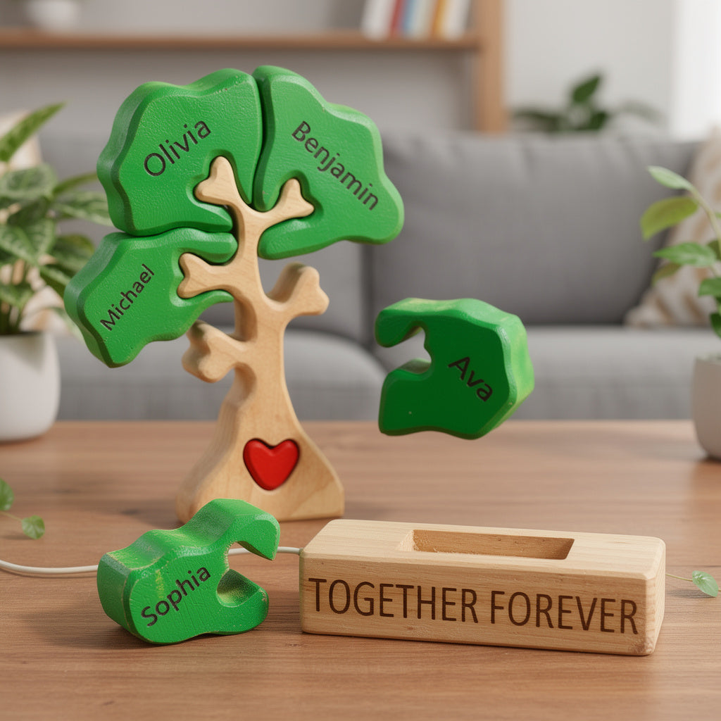 Personalised Tree Family Puzzle