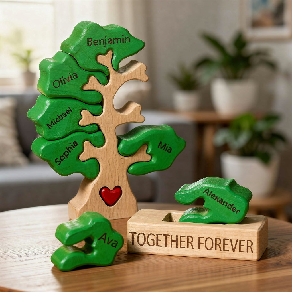 Personalised Tree Family Puzzle