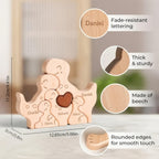 Personalised Dinosaur Family Puzzle