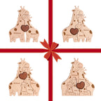 Personalised Giraffe Family Puzzle