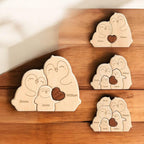 Personalised Penguin Family Puzzle