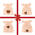 Personalised Bunny Family Puzzle
