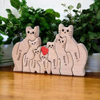 Personalised Cat Family Puzzle