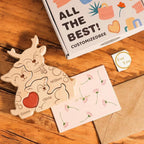Personalised Deer Family Puzzle