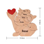 Personalised Delphine Family Puzzle