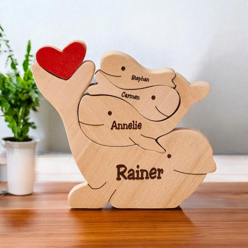 Personalised Delphine Family Puzzle