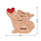 Personalised Delphine Family Puzzle