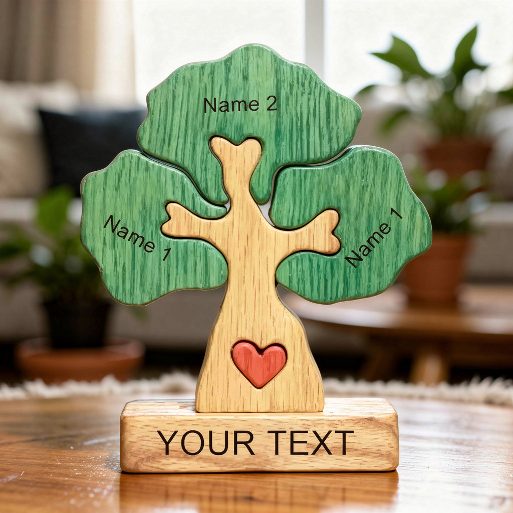 Personalised Tree Family Puzzle