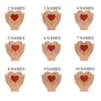 Mom Heart Puzzle – Personalized Wooden Keepsake