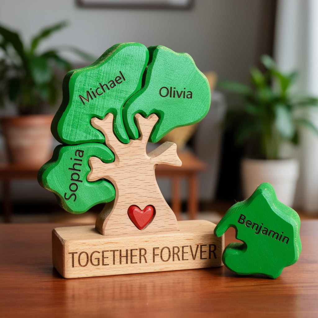 Personalised Tree Family Puzzle